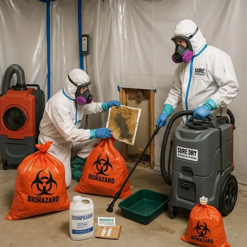Contaminated Water Handling Protocols process in Garfield County, MT